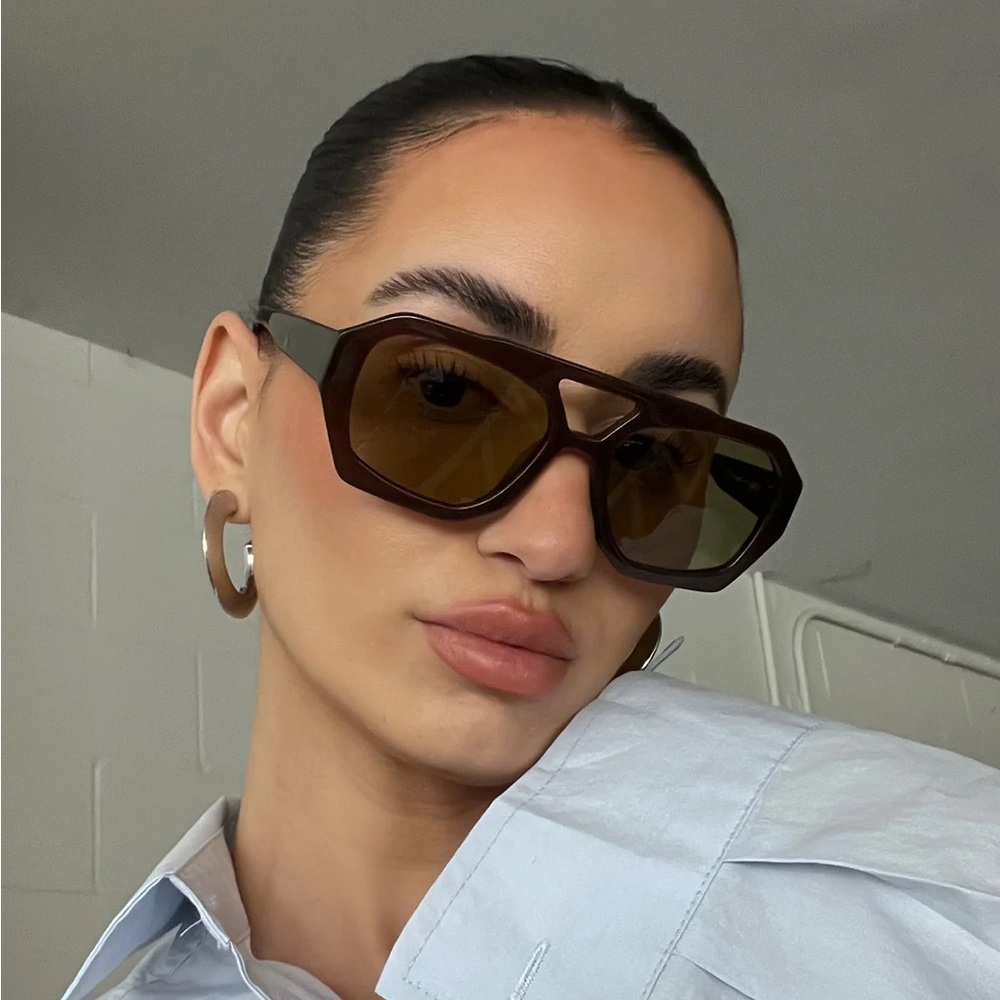 VEHLA River Sunglasses in Coco/Khaki
